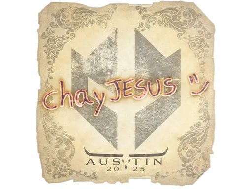 Sticker | chayJESUS | Austin 2025 - $ 0.00