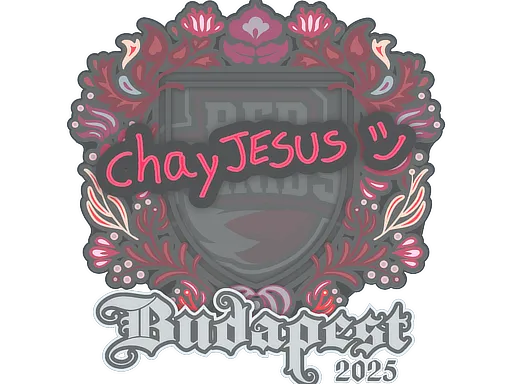 Sticker | chayJESUS | Budapest 2025 - $ 0.03