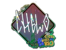 Sticker | chelo (Glitter) | Rio 2022 - $ 0.06