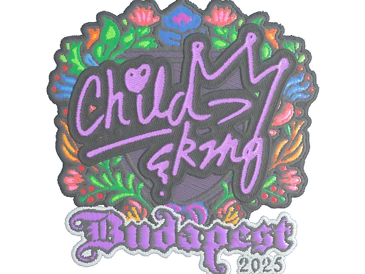 Sticker | ChildKing (Embroidered) | Budapest 2025 - $ 0.15
