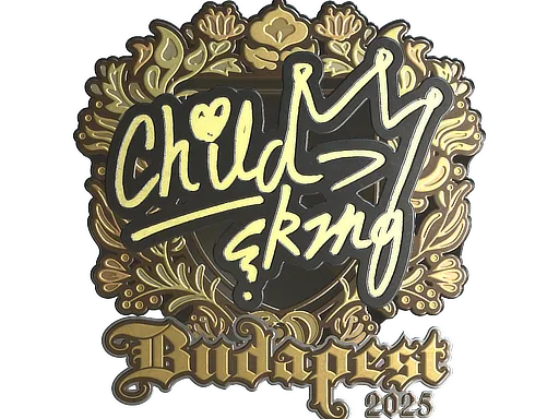 Sticker | ChildKing (Gold) | Budapest 2025 - $ 10.15
