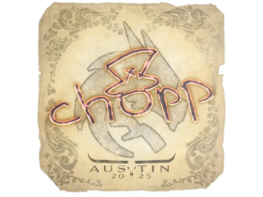 Sticker | chopper | Austin 2025 - $ 0.04