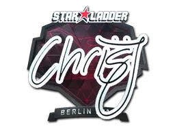 Sticker | chrisJ (Foil) | Berlin 2019 - $ 0.92