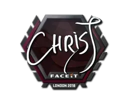 Sticker | chrisJ | London 2018 - $ 0.70