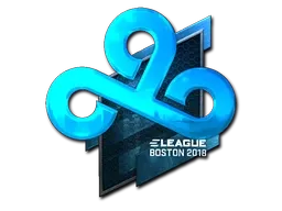Sticker | Cloud9 (Foil) | Boston 2018 - $ 171.59