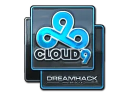 Sticker | Cloud9 (Foil) | DreamHack 2014 - $ 230.00