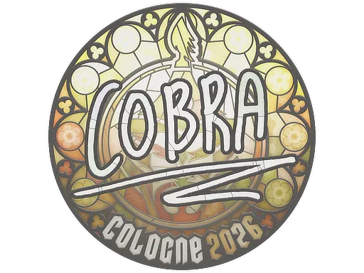 Sticker | cobra | Cologne 2026 - $ 3.34