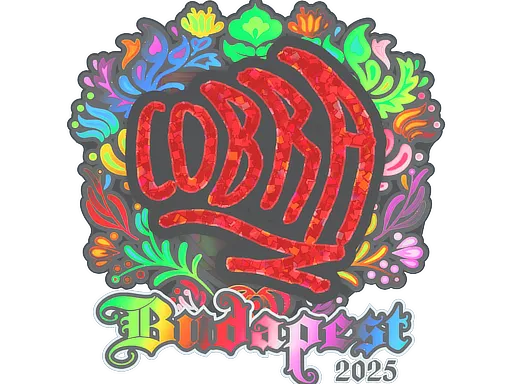 Sticker | cobra (Holo) | Budapest 2025 - $ 3.28