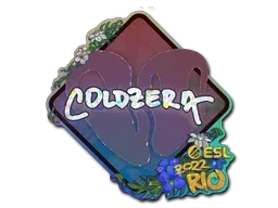 Sticker | coldzera (Glitter) | Rio 2022 - $ 0.20