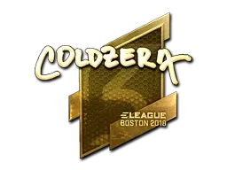 Sticker | coldzera (Gold) | Boston 2018 - $ 487.73