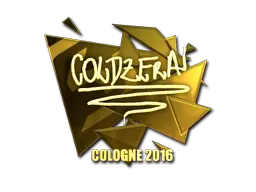 Sticker | coldzera (Gold) | Cologne 2016 - $ 45.32