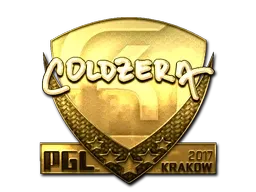 Sticker | coldzera (Gold) | Krakow 2017 - $ 951.62