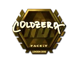 Sticker | coldzera (Gold) | London 2018 - $ 171.69