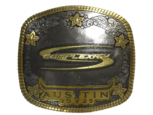 Sticker | Complexity Gaming (Gold) | Austin 2025 - $ 0.00