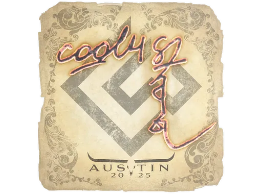 Sticker | cool4st | Austin 2025 - $ 0.04