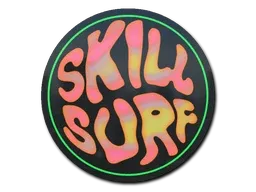 Sticker | Coral Skill Surf (Holo) - $ 2.89