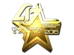 Sticker | Counter Logic Gaming (Gold) | Cluj-Napoca 2015 - $ 61.44