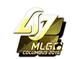 Sticker | Counter Logic Gaming (Gold) | MLG Columbus 2016 ``