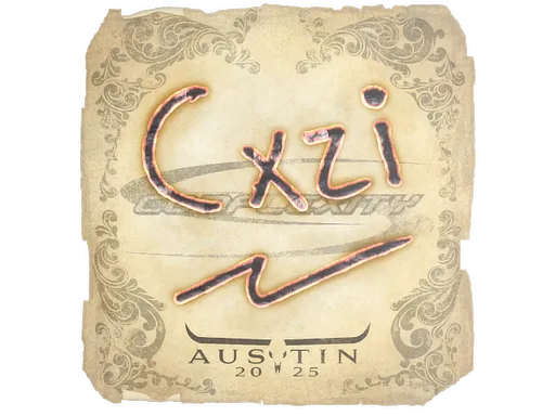Sticker | Cxzi | Austin 2025 - $ 0.03