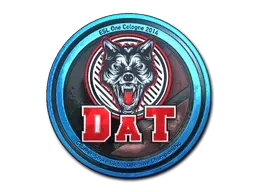 Sticker | dAT team (Foil) | Cologne 2014 - $ 73.29