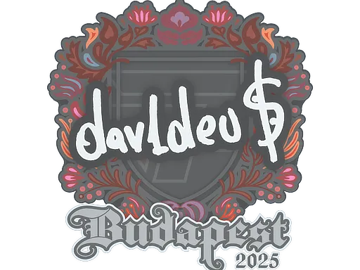 Sticker | dav1deuS | Budapest 2025 - $ 0.03