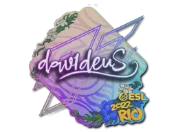 Sticker | dav1deuS | Rio 2022 - $ 0.20
