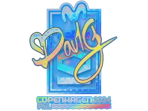 Sticker | dav1g (Holo) | Copenhagen 2024 - $ 3.23