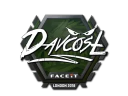 Sticker | DavCost | London 2018 - $ 0.69