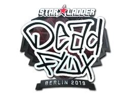 Sticker | DeadFox (Foil) | Berlin 2019 - $ 0.41