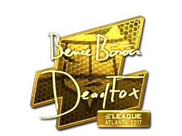 Sticker | DeadFox (Gold) | Atlanta 2017 - $ 85.00