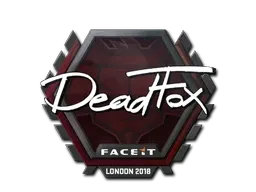 Sticker | DeadFox | London 2018 - $ 0.39
