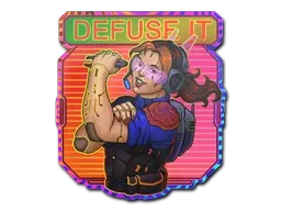Sticker | Defuse It (Holo) - $ 0.35