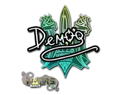 Sticker | DemQQ (Glitter) | Paris 2023 - $ 0.04