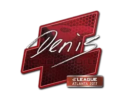 Sticker | denis | Atlanta 2017 - $ 3.98