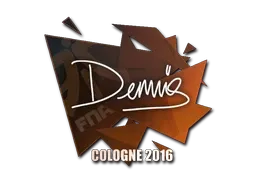 Sticker | dennis | Cologne 2016 - $ 2.14