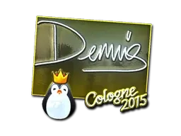 Sticker | dennis (Foil) | Cologne 2015 - $ 8.88