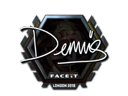 Sticker | dennis (Foil) | London 2018 - $ 4.28