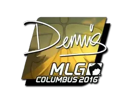 Sticker | dennis (Foil) | MLG Columbus 2016 - $ 7.96