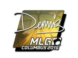 Sticker | dennis (Foil) | MLG Columbus 2016 - $ 7.84