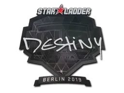 Sticker | DeStiNy | Berlin 2019 - $ 0.10