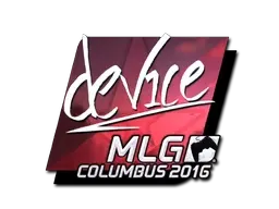 Sticker | device (Foil) | MLG Columbus 2016 - $ 44.00