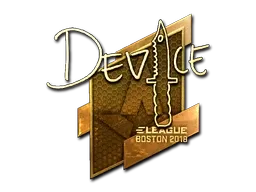 Sticker | device (Gold) | Boston 2018 - $ 647.46