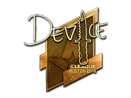 Sticker | device (Gold) | Boston 2018 - $ 548.85