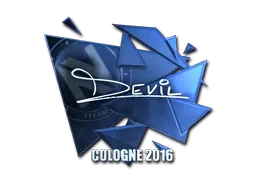Sticker | DEVIL (Foil) | Cologne 2016 - $ 33.18
