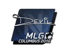 Sticker | DEVIL | MLG Columbus 2016 - $ 2.55
