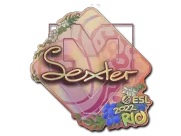 Sticker | dexter (Holo) | Rio 2022 - $ 2.24