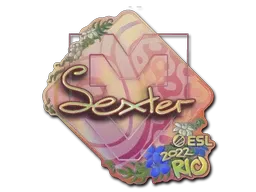 Sticker | dexter (Holo) | Rio 2022 - $ 1.96