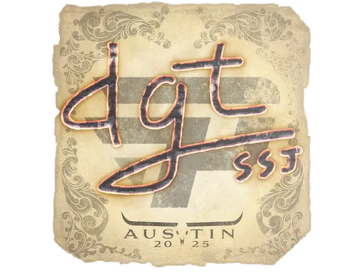 Sticker | dgt | Austin 2025 - $ 0.04