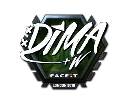 Sticker | Dima (Foil) | London 2018 - $ 11.47