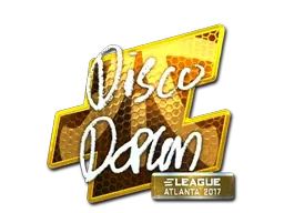 Sticker | disco doplan (Foil) | Atlanta 2017 - $ 15.87